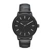 Image 2 : NEW ARMANI EXCHANGE CAMO LEATHER BLACK DIAL 46MM