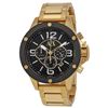 Image 2 : NEW ARMANI EXCHANGE BLACK DIAL GOLD-TONE MSRP $339