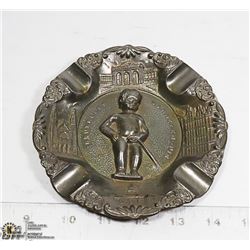 ANTIQUE BRUXELLES MANNEKIN PIS ASHTRAY