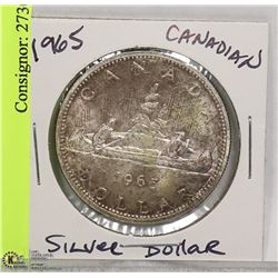 1965 CANADIAN SILVER DOLLAR