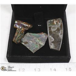 COLLECTION OF AMMOLITE GEMSTONE