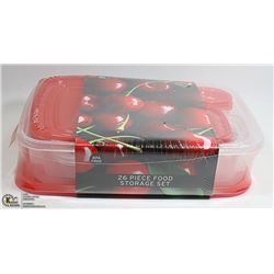NEW 26PC FOOD STORAGE SET
