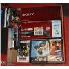 Image 1 : NEW SONY DVD PLAYER,REMOTE,CABLES AND 20 DVDS
