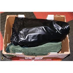 PAIR OF INFLATABLE BEDS - QUEEN & TWIN SIZE