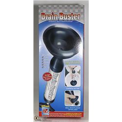 NEW DRAIN BUSTER MULTI-DRAIN PLUNGER