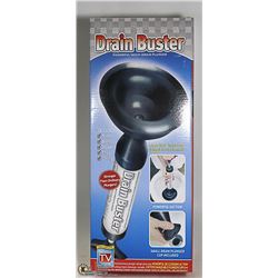 NEW DRAIN BUSTER MULTI-DRAIN PLUNGER