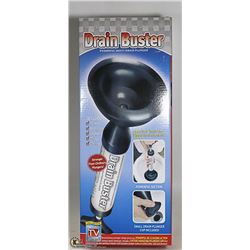 NEW DRAIN BUSTER MULTI-DRAIN PLUNGER