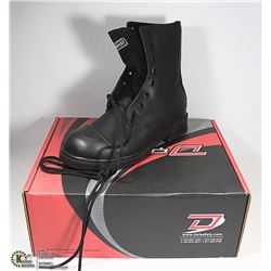 NEW STEEL TOE LEATHER BOOTS SIZE 9