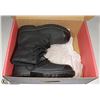 Image 1 : NEW STEEL TOE LEATHER BOOTS SIZE 7.5