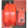 Image 1 : PAIR OF GAS CANS, 25 LITRE & 2 LITRE