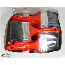 BOX OF 12 NEW 4"  PAINT BRUSHES