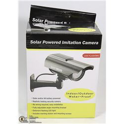 SOLAR POWER IMITATION SECURITY CAMERA