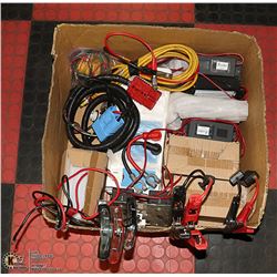 FLAT OF BALLAST, ELECTRICAL CONNECTORS FOR CHARGER