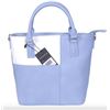 Image 1 : TWO TONE BLUE BUCKET STYLE LADIES PURSE