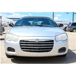 2006 CHRYSLER SEBRING CONVERTIBLE