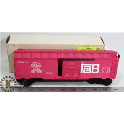 LIONEL COCA COLA & TAB 0 SCALE TRAIN CAR