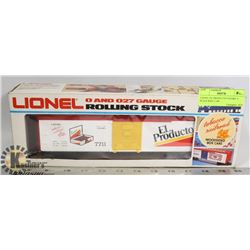 LIONEL EL PRODUCTO CIGARS  0 SCALE RAIL CAR