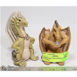 2 KRYSTONIA DRAGONS MADE IN ENGLAND