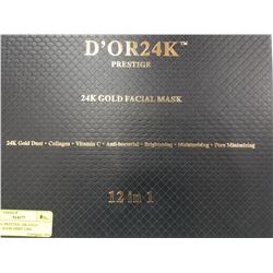 D'OR24K PRESTIGE 24K GOLD FACIAL MASK MSRP $5,000