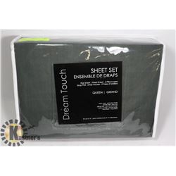 DREAMTOUCH QUEEN SHEET SET, INCLUDES FLAT