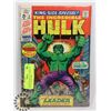 Image 1 : INCREDIBLE HULK # 2 ORIGIN OF THE HULK KING SIZE