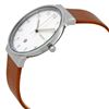 Image 3 : NEW SKAGEN OF DENMARK 40MM LEATHER DIAL MSRP $209