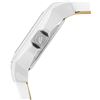 Image 4 : NEW DIESEL WHITE DIAL/WHITE LEATHER BAND MSRP$249