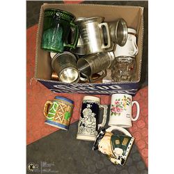 BOX OF ESTATE STIENS.