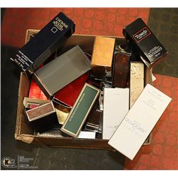 LARGE BOX OF ESTATE PERFUMES.