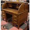 Image 1 : ANTIQUE BANKERS ROLLTOP DESK, CIRCA EARLY 1900