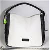Image 1 : WHITE ON BLACK LADIES PURSE