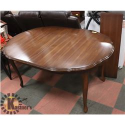 CHERRYWOOD KITCHEN TABLE & LEAF 60"X39"X30"