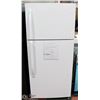 Image 1 : GE WHITE 30" TOP FREEZER FRIDGE
