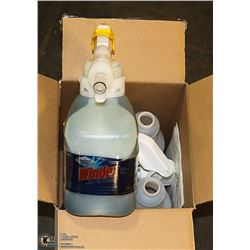 CASE OF COMMERCIAL WINDEX WITH 2 APPLICATOR