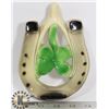 Image 1 : 1950'S LUCKY HORSE SHOE 4 LEAF CLOVER WISHBONE