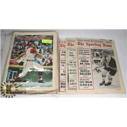 20 X SPORTING NEWS ALL 1968 NHL NBA NFL MLB