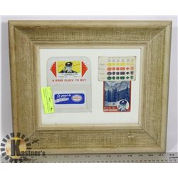 ORIGINAL 1930'S TO 1940'S ESSO OIL CARDS AND