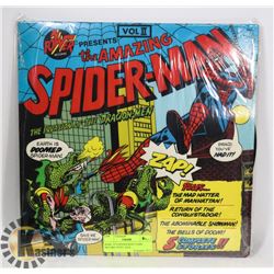 RARE 1974 SPIDER MAN COMIC RECORD VINYL NICE