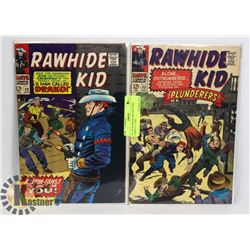 #55 #59 RAWHIDE KID WESTERN COMICS 12 CENT