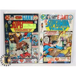 2 X GIANT SIZE SUPERMAN FAMILY COMICS #172 AND