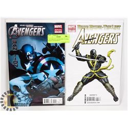 2 X VARIANTS AVENGERS  #1 DARK REIGN AVENGERS #1