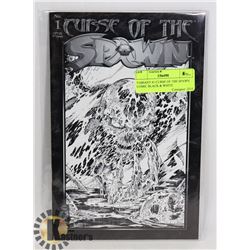 VARIANT #1 CURSE OF THE SPAWN COMIC BLACK & WHITE