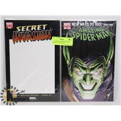 2 x VARIANTS AMA SPIDER MAN  #568 SECRET INVASION