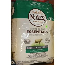 13.61 KG BAG OF NUTRO LAMB AND RICE RECIPE DOG