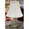 Image 1 : LAMP WITH GLASS BASE  22" TALL