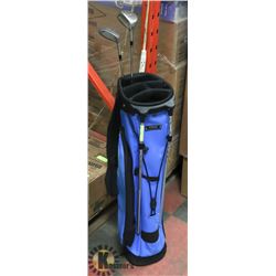 PING GOLF BAG, AUTO STAND, INCLUDES 2@LEFTSWING