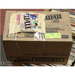 CASE WITH 24 110G BAGS OF M&M'S ALMOND