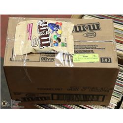 CASE WITH 24 110G BAGS OF M&M'S ALMOND