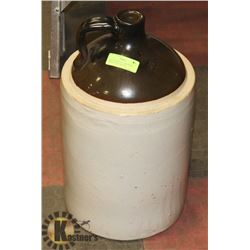 5 GALLON MEDALTA RED WING CROCK JUG NO CRACKS