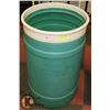 Image 1 : MEDIUM RAIN/TOOL BARREL - CLEAN, GREEN